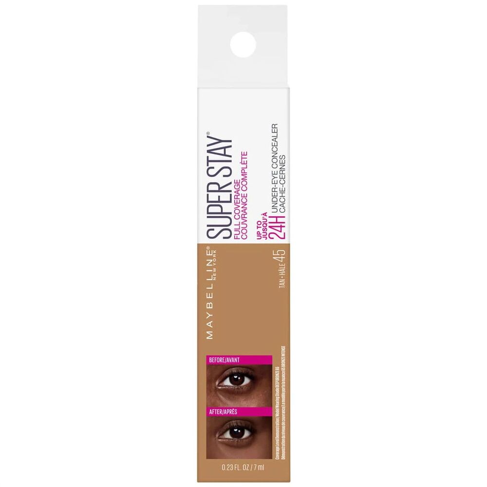 Maybelline Super Stay 24Hr Full Coverage Under Eye Concealer Tan #45